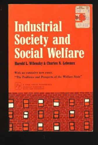 Book Industrial Society and Social Welfare free