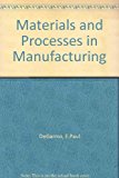 Book Materials and Processes in Manufacturing free