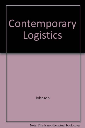 Book Contemporary Logistics free