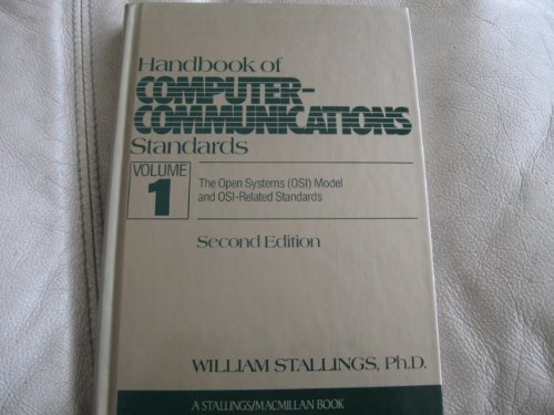 Book Handbook of Computer-Communications Standards, Vol. 1: Open Systems Interconnection - STALLI... free