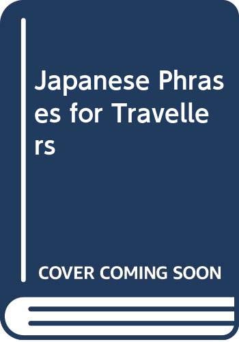 Book Japanese Phrase Cassettes For Travellers free