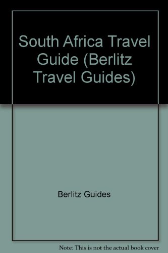 Book South Africa Travel Guide (berlitz Travel Guides) free