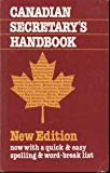 Book Canadian Secretary's Handbook free
