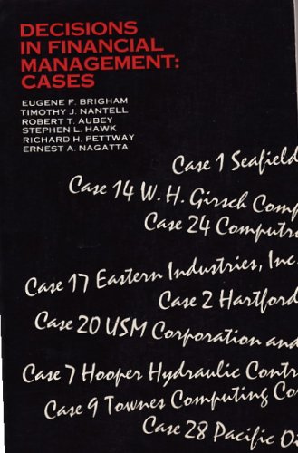 Book Decisions in financial management: cases free