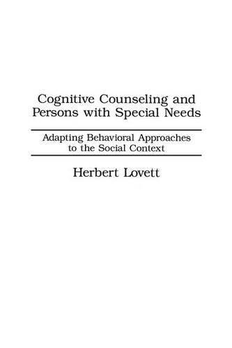 Book Cognitive Counseling and Persons With Special Needs free