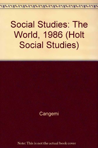 Book Social Studies: The World, 1986 (holt Social Studies) free