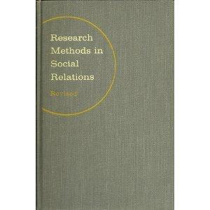 Book Research Methods in Social Relations free