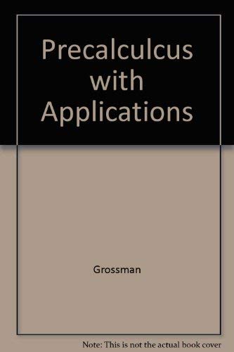 Book Precalculcus with Applications free