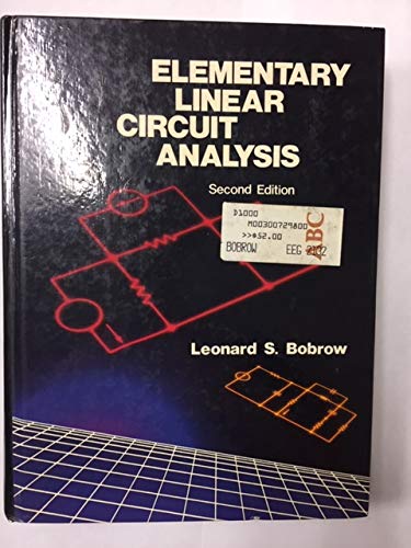 Book Elementary Linear Circuit Analysis (The Oxford Series in Electrical and Computer Engineering) free