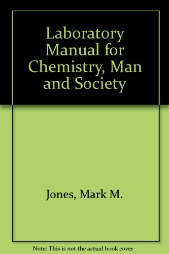 Book Laboratory Manual for Chemistry, Man and Society free