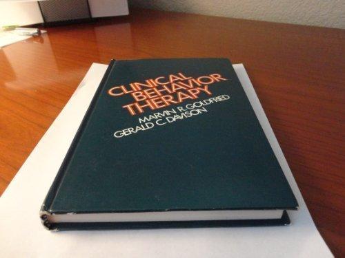 Book Clinical Behavior Therapy free