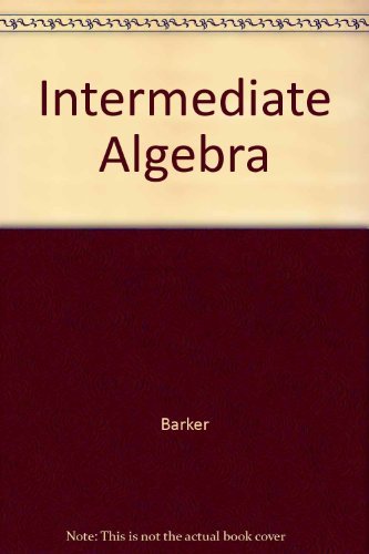 Book Intermediate Algebra free