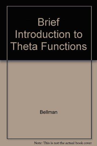 Book A Brief Introduction to Theta Functions free