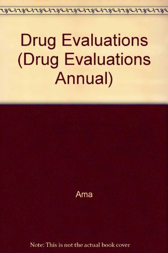Book Drug Evaluations (drug Evaluations Annual) free