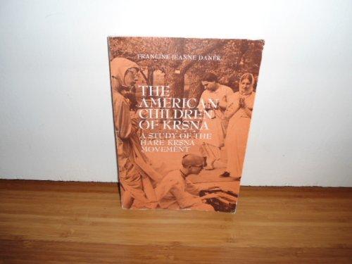Book The American Children of Krsna: A Study of the Hare Krsna Movement (Dryden Press Series in Marketing) free