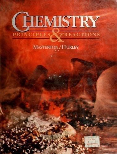 Book Masterton/Hurley Chemistry:Principles & Reactions free