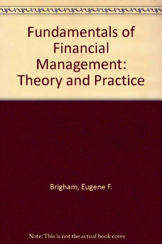 Book Fundamentals of Financial Management: Theory and Practice free
