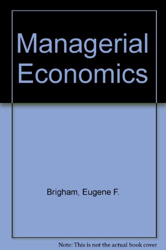 Book Managerial Economics free
