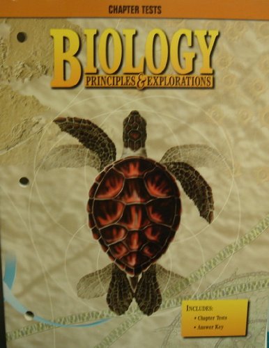 Book Biology Principles & Explorations (chapter Tests) free