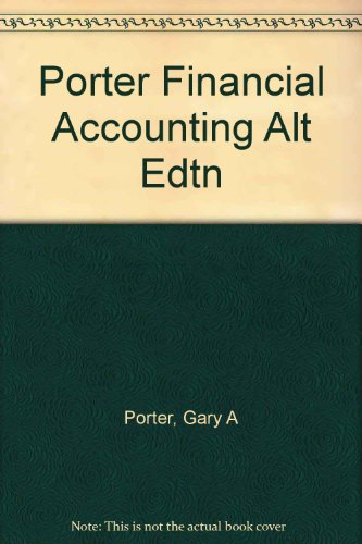 Book Porter Financial Accounting Alt Edtn free