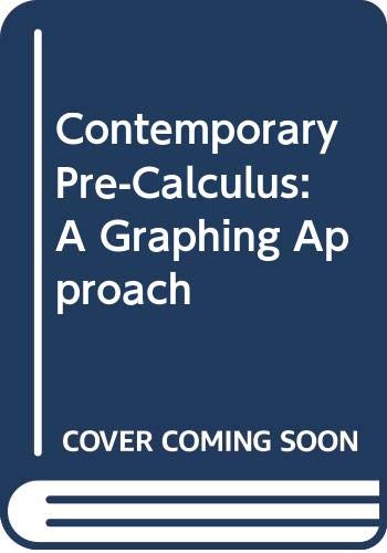 Book Contemporary Pre-Calculus: A Graphing Approach free