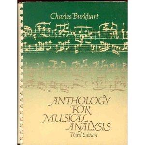 Book Anthology for Musical Analysis free
