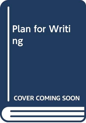 Book A plan for writing free