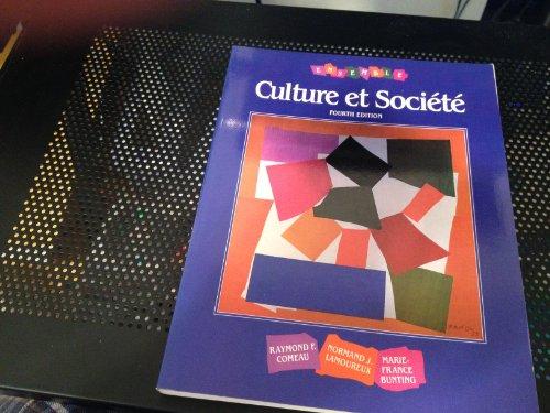 Book Ensemble. Culture Et Societe: An Integrated Approach To French (english And French Edition) free