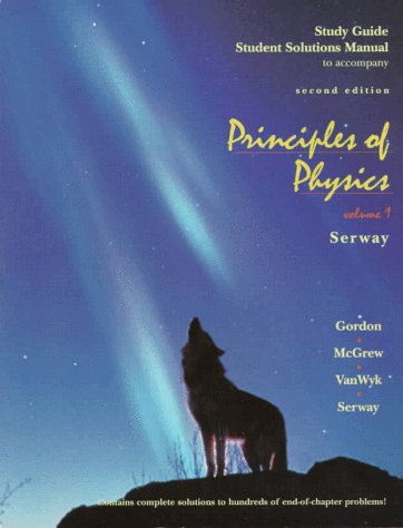Book Study Guide Student Solutions Manual to Accompany Principles of Physics free