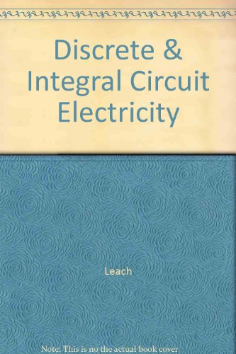 Book Discrete & Integral Circuit Electricity free