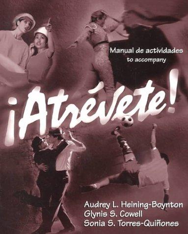 Book Manual De Actividades to Accompany Atrevete free