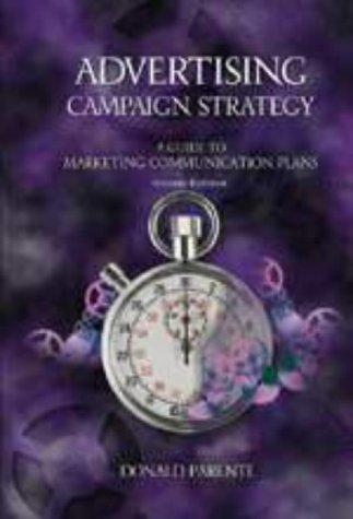 Book Advertising Campaign Strategy: A Guide to Marketing Communication Plans (The Dryden Press Series in Marketing) free