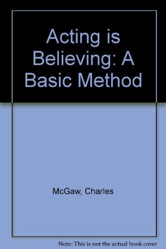 Book Acting is believing: A basic method free