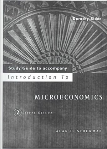Book Study Guide to Accompany Introduction to Microeconomics free