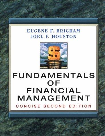 Book FUNDAMENTALS FINANCIAL MGMT:CONCISE 2E (2nd ed) (Dryden Press Series in Finance) free