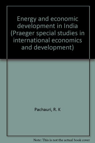Book Energy And Economic Development In India free