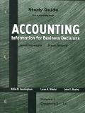 Book Study Guide, Vol 1 to accompany Information for Business Decisions free