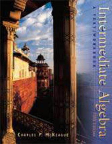Book Intermediate Algebra: A Text/Workbook free