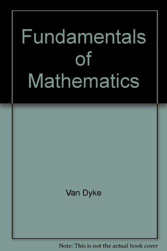Book Fundamentals of Mathematics free