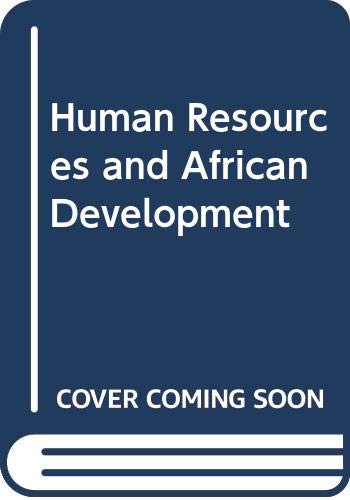 Book Human Resources And African Development free