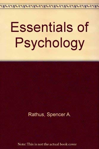 Book Essentials of psychology free