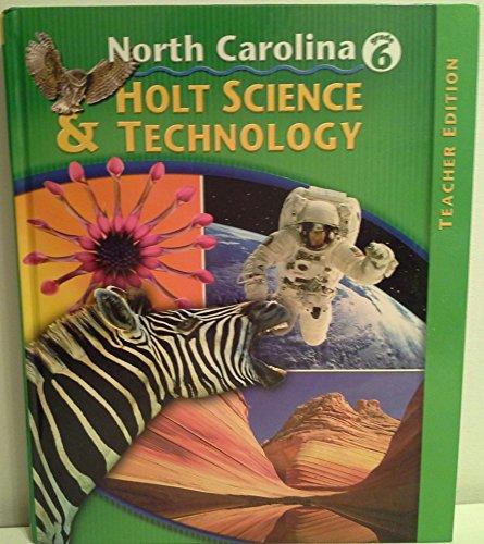 Book Holt Science & Technology, North Carolina, Grade 6, Teacher Edition (holt Science & Technology) free