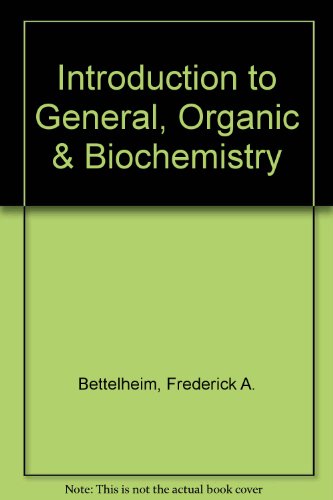 Book Introduction To General, Organic & Biochemistry free