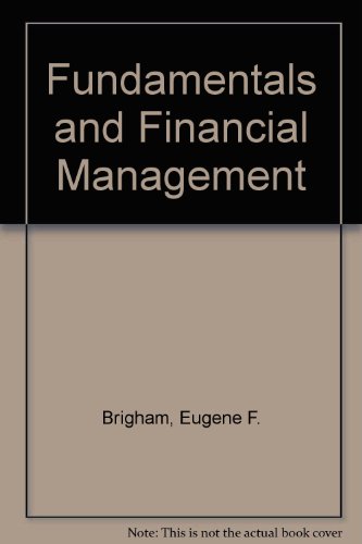 Book Fundamentals And Financial Management free