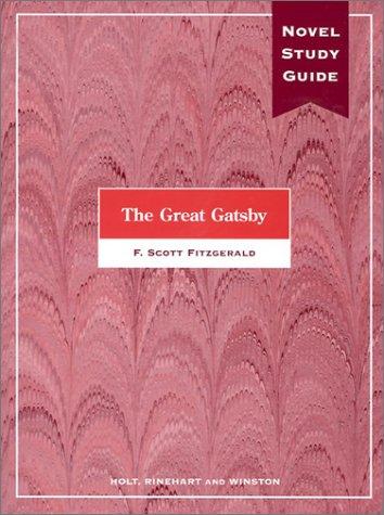 Book The Great Gatsby: A Novel Study Guide (Elements of Literature) free