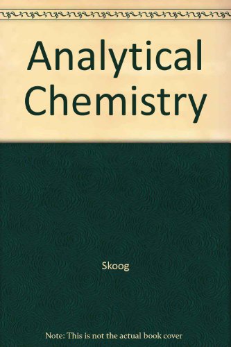 Book Analytical Chemistry free