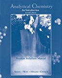Book Analytical Chemistry An Introduction (Student Solutions Manual) free