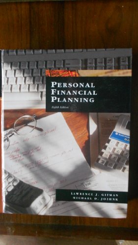 Book Personal Financial Planning (The Dryden Press series in finance) free
