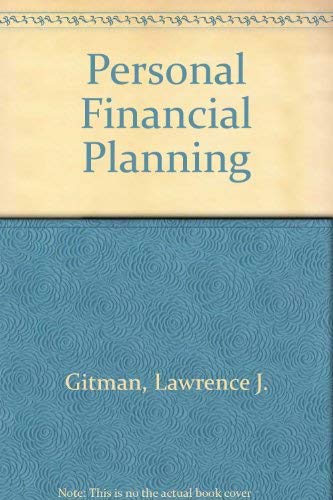 Book Personal Financial Planning: Workbook free