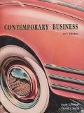 Book Contemporary Business: 1997 Edition free